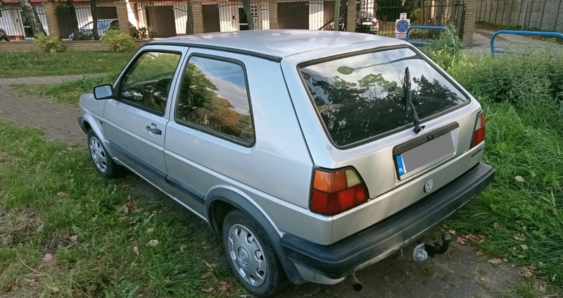 Volkswagen Golf cena 4990 przebieg: 260000, rok produkcji 1990 z Gdańsk małe 92